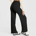 thumbnail image 3 of Women's Casual Pants High Waist Lifting Soft Stretchy Comfy Trousers for Yoga Gym Workout Athletic Wear, 3 of 9
