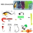 thumbnail image 6 of 5.9FT Telescopic Fishing Rod And Reel Combination, Equipped with 2 Bait Accessory Boxes + 1 Storage Bag, Portable Mini Fishing Rod Set for Travel, Freshwater Fishing (Pink + Blue), 6 of 8