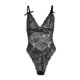 thumbnail image 2 of Gibobby Conjunto de lencería Sujetador + tangas Nueva sexy lencería de encaje ropa interior ropa de dormir anillo de pijamas liguero(Negro, XL), 2 of 5