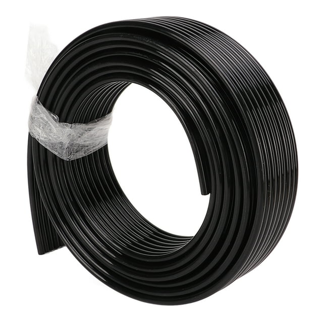 8 Line Ink Hose, OD 5mm ID 3mm 3 Meter Length Printer Ink Tube Standard Size Easy To Connect for Photography Devices Transparent,Black