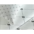 thumbnail image 4 of Ambesonne Vintage Quilted Bedspread Set 3 Pcs, Shabby Plant Damask, King Size, Black White, 4 of 5
