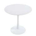 thumbnail image 1 of Ilios Innova | Mesa Redonda Tuli de 80 cm, Comedor Moderno Minimalista Tipo Tulip, Base de Pedestal Robusta, Ideal para Desayunador, Cocina o Departamentos Pequeños, 1 of 9