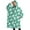LightGreen Cartoon Dinosaurs-3, variant on Oversized Wearable Blanket Hoodie,LightGreen Cartoon Dinosaurs Pattern Sherpa Blanket Hoodie with Super Pockets,Super Warm Fuzzy Pullover for Women & Men
