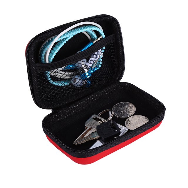 Estuche de EVA, mini estuche para auriculares con cable de EVA, estuche para auriculares, estuche para guardar auriculares, probado y confiable