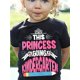 thumbnail image 1 of Girl's Cotton T-shirt, This Princess Is Going To Kindergarten. Letter Print Is Comfortable And Casual, With A Round Neck And Short Sleeves, 1 of 6