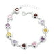 thumbnail image 2 of Pulsera Ajustable con Forma de Corazón para Mujer | Pulsera con Circonitas y Piedra Natal Bañada En Cobre 925 | 20 Cm (8 Pulgadas) | Ligera y Cómoda | Regalo Ideal para Tus Seres Queridos, 2 of 7