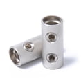 thumbnail image 2 of Acoplador De Cables De 2 Uds., Conector A Tope De Terminal De Latón Para Coche De Audio, Calibre 0 Ga Awg, Conjunto De Barril De Unión, Tornillo Para Coche Cateissary VI006907-00, 2 of 7