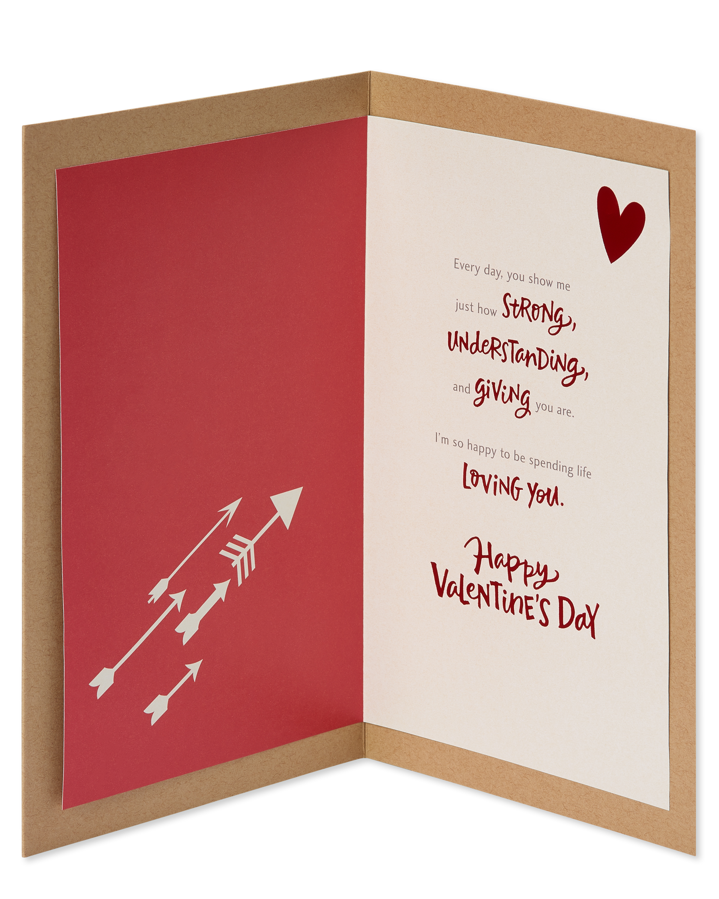 American Greetings Romantic Valentine's Day Card for Him (Man Who Has My Heart) - image 2 of 3