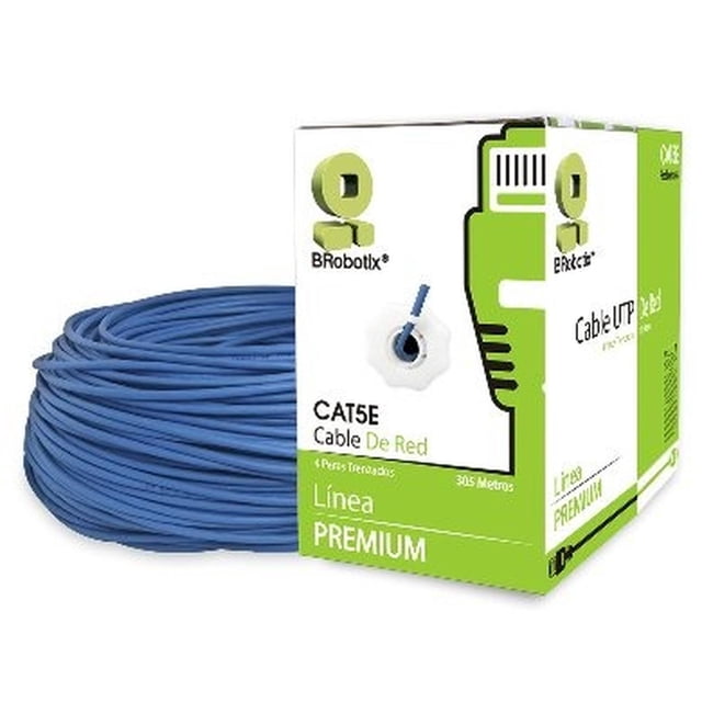 Bobina BRobotix 065200 Cat5e U/UTP 305 m
