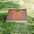 thumbnail image 2 of Dark Panel Wood Star Cornhole Boards, 2 of 6