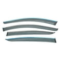 thumbnail image 6 of SEBLAFF Window Rain Guard Outside Channel Vent Visor with Chrome Trim Adhesive Mount Wind Deflector 4 Pieces Replacement for Acura TL 2009 2010 2011 2012 2013 2014, 6 of 13