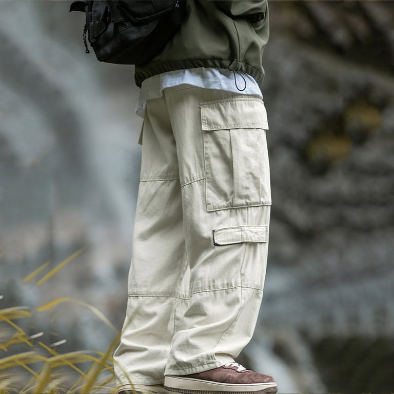 Men's and Big Men's Relaxed Fit Cargo Pants With Stretch （M