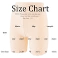 thumbnail image 4 of Women's High Waisted Cooling Slip Shorts - Anti Chafing Under Dress Shorts for Women, Scalloped Edge Safety Shorts,One Size,White, 4 of 8