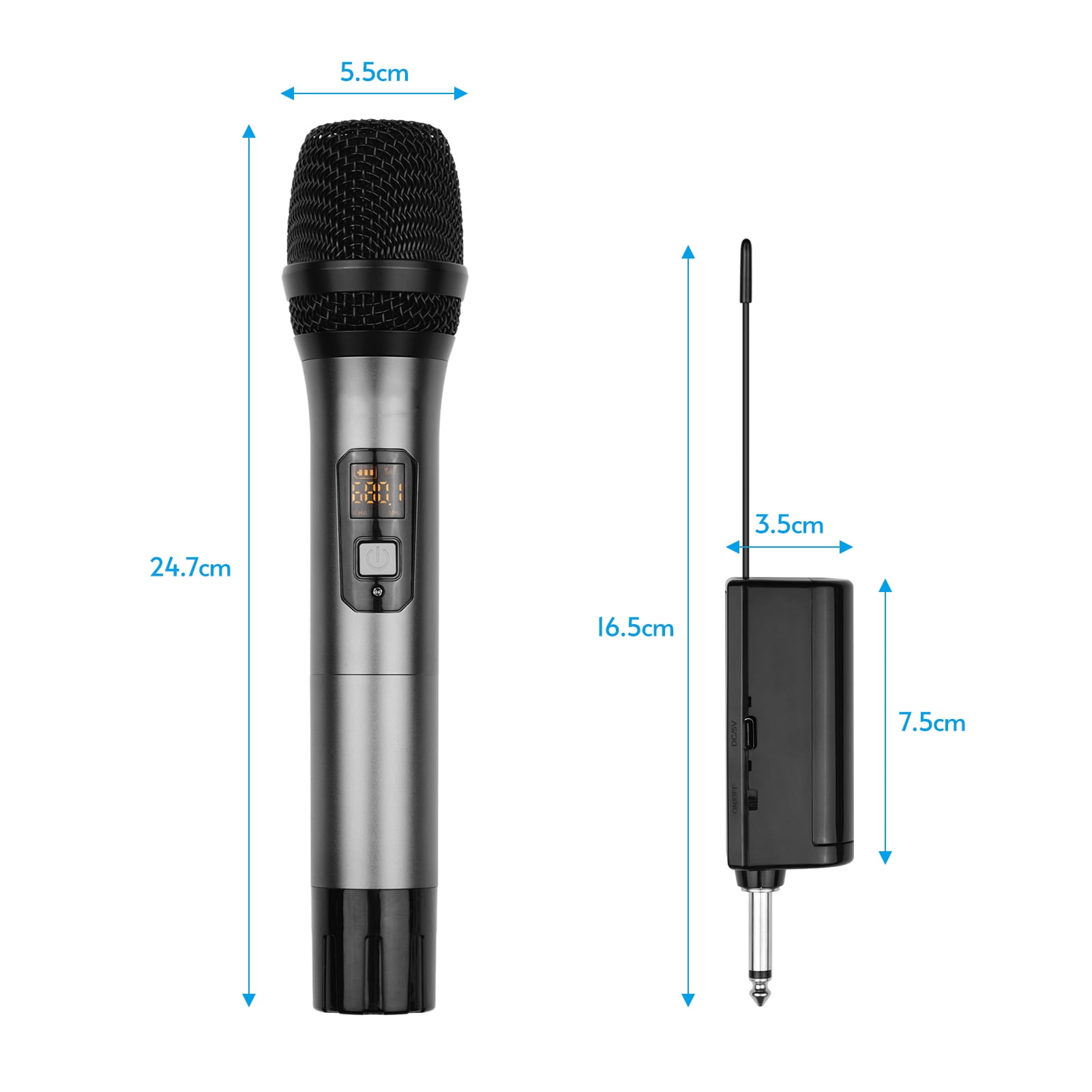 Système microphone UHF Ibiza - UHF20 