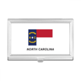 thumbnail image 1 of American State Flag Outline North  Business Card Holder Case Pocket Box Wallet, 1 of 3