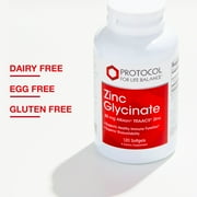 Protocol for Life Balance Zinc Glycinate 30 mg - 120 Softgels