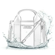 Case-Mate Silver Chrome Clear Crossbody Stadium Bag