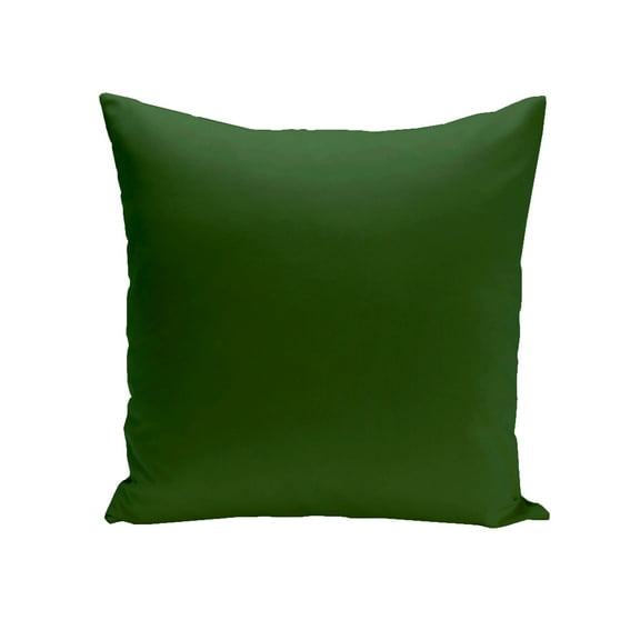 Simply Daisy 16" x 16" Solid Print Pillow, Evergreen