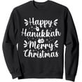 thumbnail image 1 of Happy Hanukkah and Merry Christmas Sudadera, 1 of 5