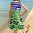 thumbnail image 6 of LYXSSBYX Plus Size Dresses for Curvy Women Women's Round Neck Sleeveless Gradient Tie Dyed Beach Dress, 6 of 9