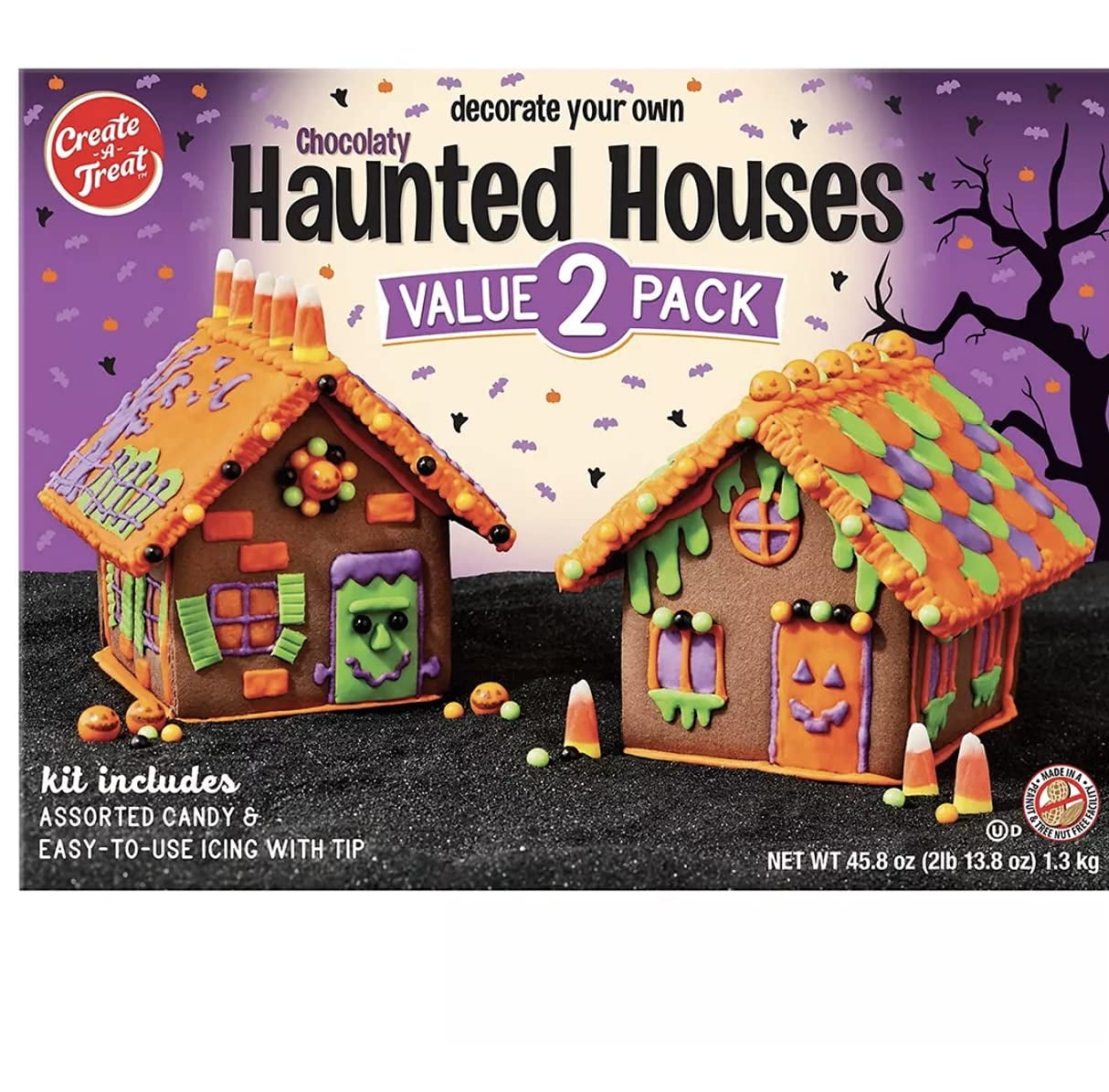 Chocolate Halloween Cookie Kit, 2 ct