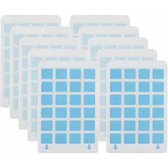 10 pack Indoor Fly Trap Refill Glue Cards, Plug-in Flying Insect Trap Indoor Replacement Sticky Cards