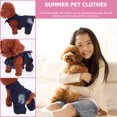 thumbnail image 3 of RENACLIPY Dog Pants En Tela Denim Con Para Perros Perfectos Para Paseos Y, 3 of 6