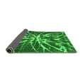 thumbnail image 2 of Ahgly Company Indoor Round Abstract Green Modern Area Rugs, 8' Round, 2 of 4