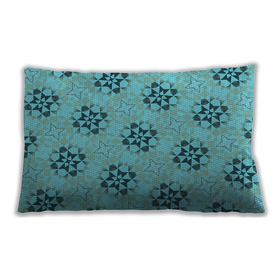 Ahgly Company Indoor Rectangular Contemporary Lumbar Throw Pillow, 13 inch by 19 inch