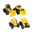 thumbnail image 2 of 4pcs Construction Vehicle Model Plastic Engineering Truck Excavator Children Educational Toy, 2 of 5