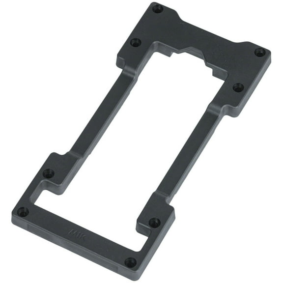 Basil MIK Double Decker for MIK Adaptor Plate Black