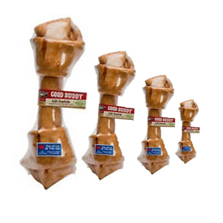 Castor Pollux Good Buddy USA Rawhide Bone Dog Treat 4 5