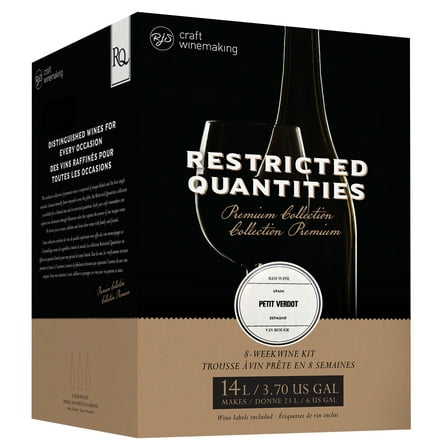 RJS RQ25 Spain Petit Verdot Wine Making Ingredient Kit