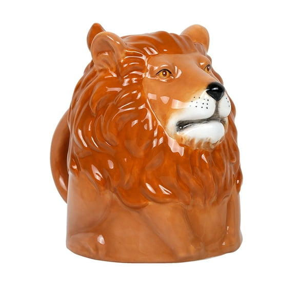 Pacific Giftware Topsy Turvy Animal King Lion 11oz Coffee Mug Adorable Mug Upside Down Tea Cup