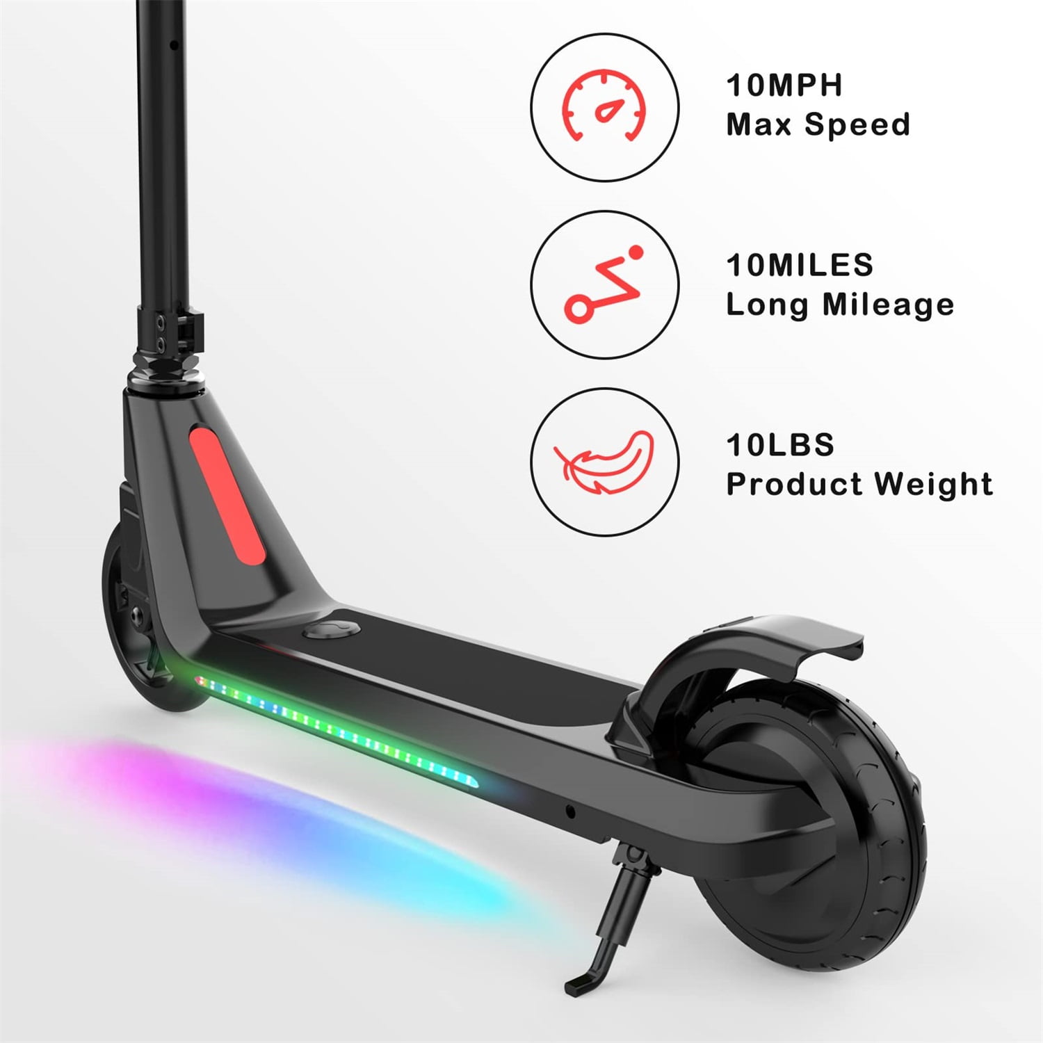 CIPACHO 34" Electric Kick Scooter for Kids Ages 6-14, Includes New Cruise Mode, 4 Adjustable Height Suitable for Boys and Girls, Black CIPACHO 34" Electric Kick Scooter for Kids Ages 6-14, Includes New Cruise Mode, 4 Adjustable Height Suitable for Boys and Girls, Black