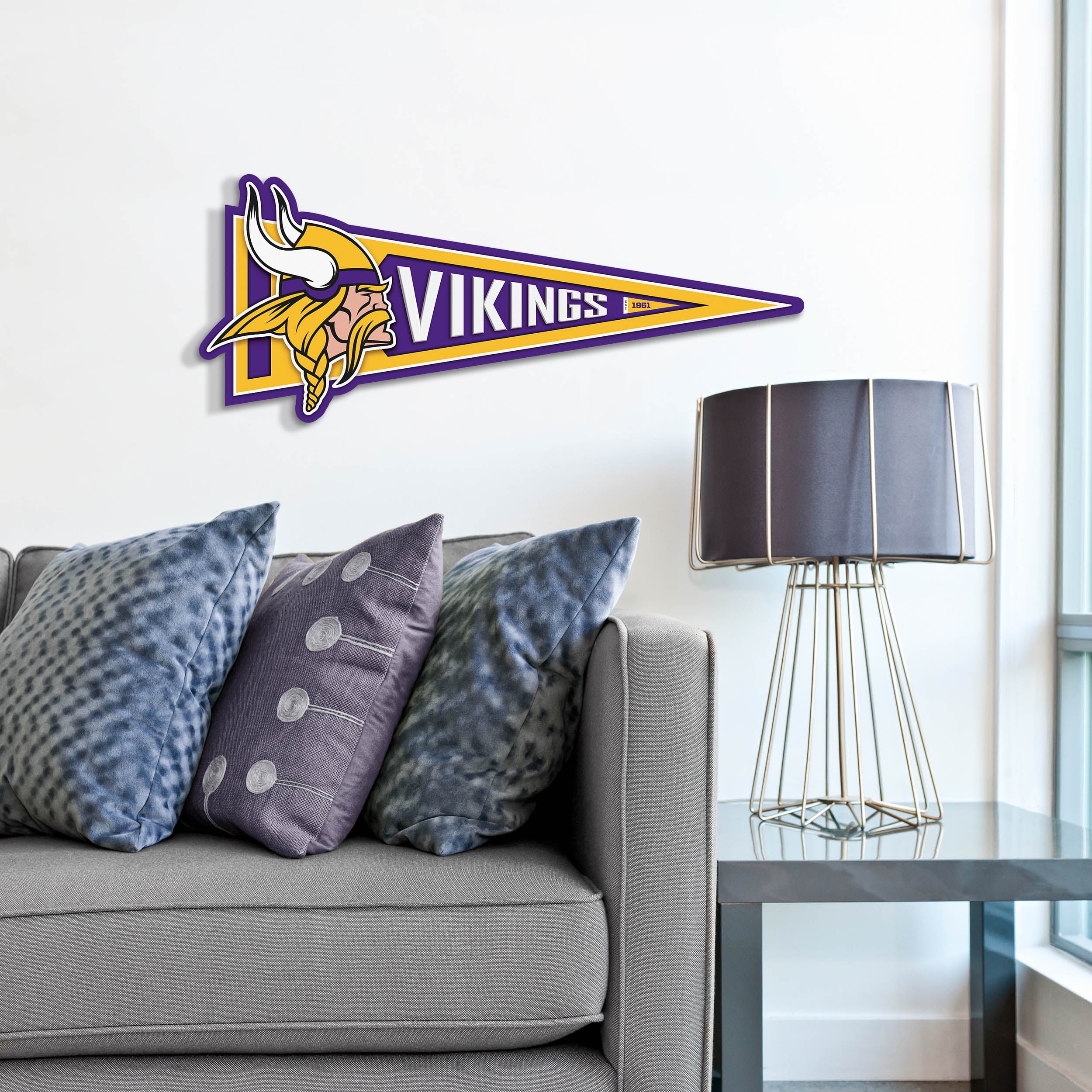 YouTheFan NFL Minnesota Vikings Pennant Sign