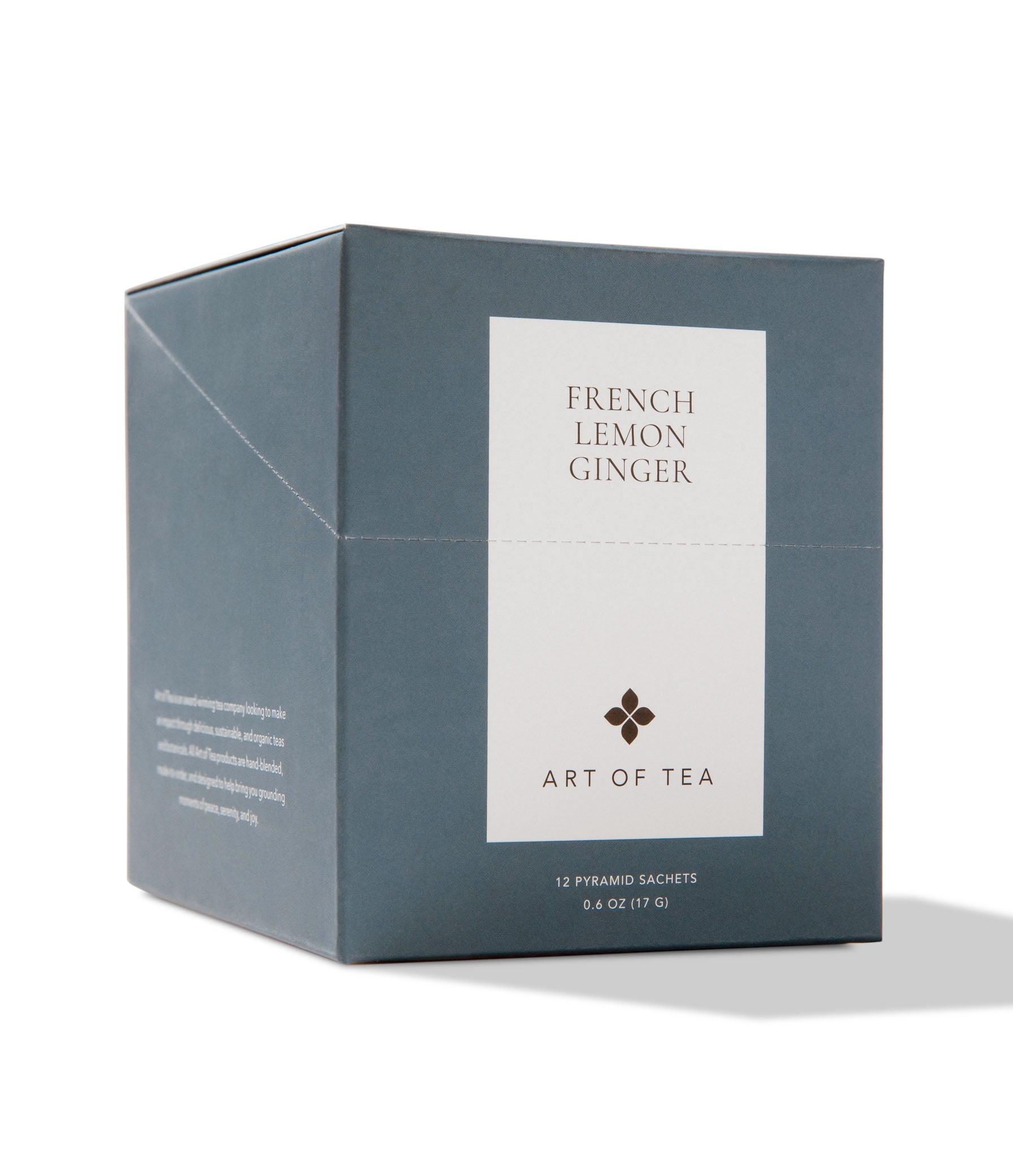 Art of Tea Organic French Lemon Ginger Tea Naturally Caffeine Free