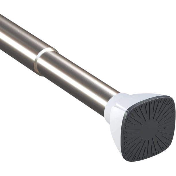 Homease Shower Curtain Tension Rod Expantable 4572 Inches, Adjustable Spring Curtain Rod No