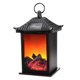 thumbnail image 2 of (Tamaño mediano, tipo de batería, tres baterías AA no están incluidas en el envío) Lámpara de viento con llama para chimenea, adorno de luz nocturna de carbón de simulación, 2 of 14