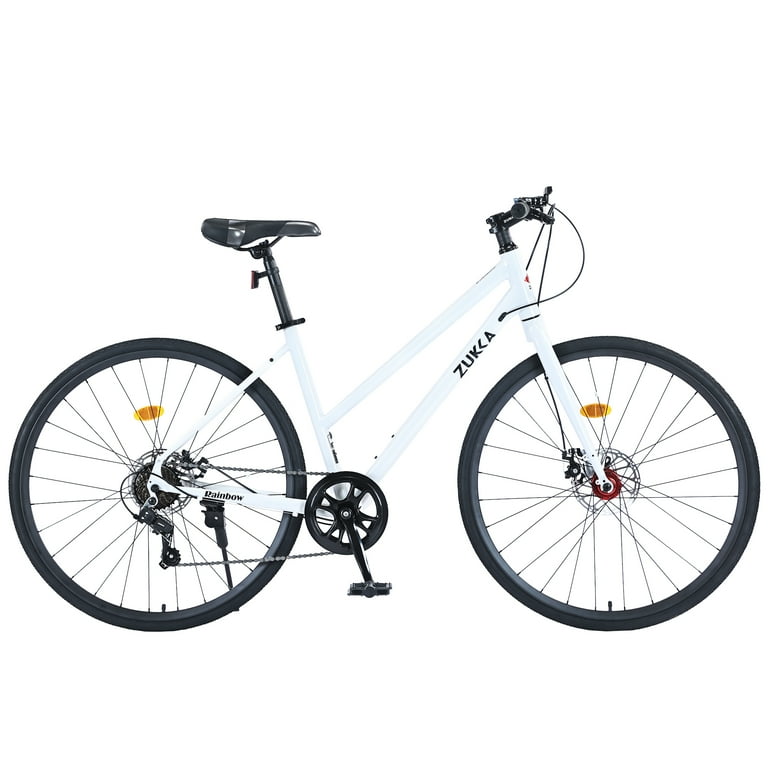 700C Hybrid Bikes 7 Speeds Steel Frame Road Bike Adult City 700C Hybrid Bikes 7 Speeds Steel Frame Road Bike Adult City