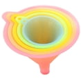thumbnail image 1 of Juego de embudos de cocina Rainbow Color - 5 embudos de cocina, 1 of 5