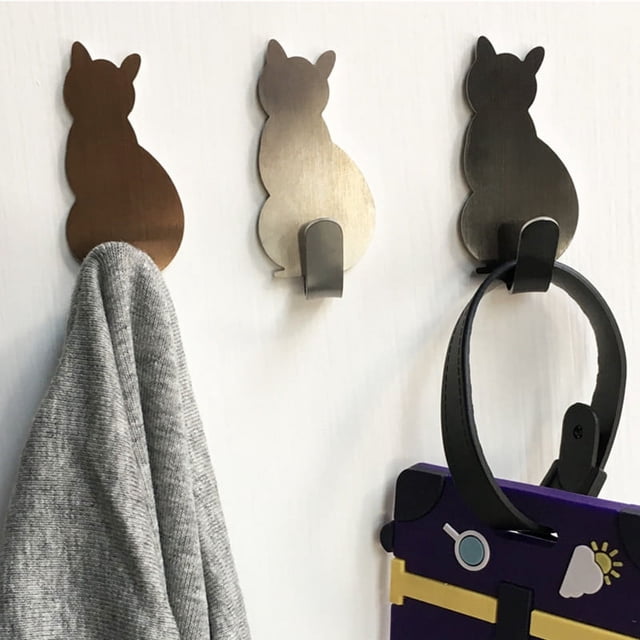 Sentmoon jusqu'à 40% de Réduction Crochets en Forme d'Animaux Mignons, Sans Crochets Perforés avec Crochets Adhésifs pour Décoration Intérieure Offres du Jour Soldes
