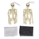 thumbnail image 1 of Esqueleto De Halloween Esqueleto De Simulación Halloween Plástico Calavera Fantasma Esqueleto Decoración Prop Para Decoración De Fiesta En Casa 2 Uds sonducket HA013113-00, 1 of 7