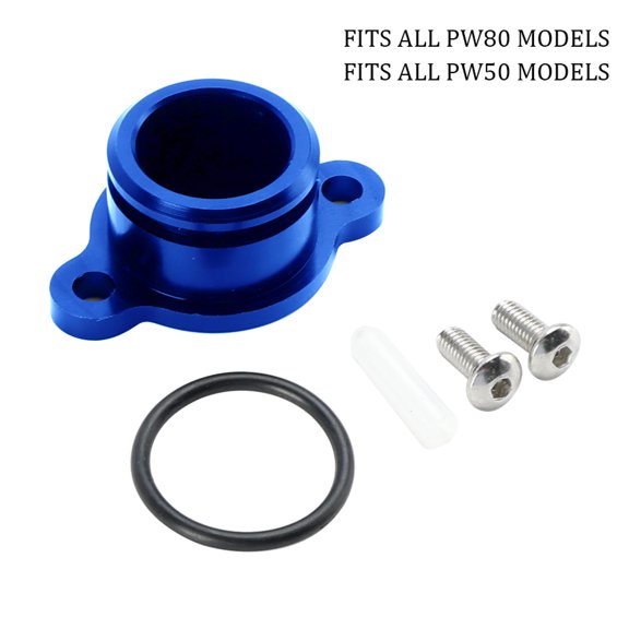 Oil Injection Pump Delete Block Off Plug For YAMAHA PW50 PW80 ALL Blue