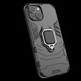 thumbnail image 2 of Military Shockproof for iPhone 13 Protective Case Heavy Duty Armor Rugged Sturdy Phone Cases with Ring Kickstand Bumper Anti-Scratch Cover for iPhone 13,Black, 2 of 12