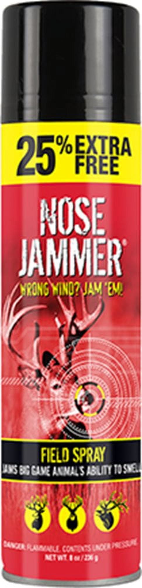(2 pack) Nose Jammer Aerosol Field Spray, 8 oz. 25% Extra Free, Unisex