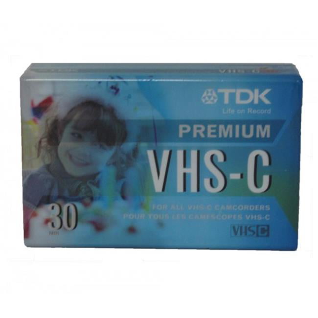 TDKTC30-TC-30 VHS-C Premium 30-Minute Video Tape by TDK 