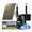 QW5-Hei-WIFI-2PCS, variant on General[10X Zoom] 360-Degree Low-Power Cctv Solar Panel Battery 2K FHD Wifi (2.4G/5G Dual-Band WIFI) Camrea with Spotlight Alarm, Motion Detection, Color Night Vision, Two-Way Audio