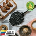 thumbnail image 2 of Victoria Tortilla Press Cast Iron Preseasoned 6.5", 2 of 6