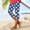 Navy, variant on SwiftWear Summer Dots Capri Leggings for Women Adjustable Comfort & Sculpted Fit | Breathable Summer Style S-3XL​